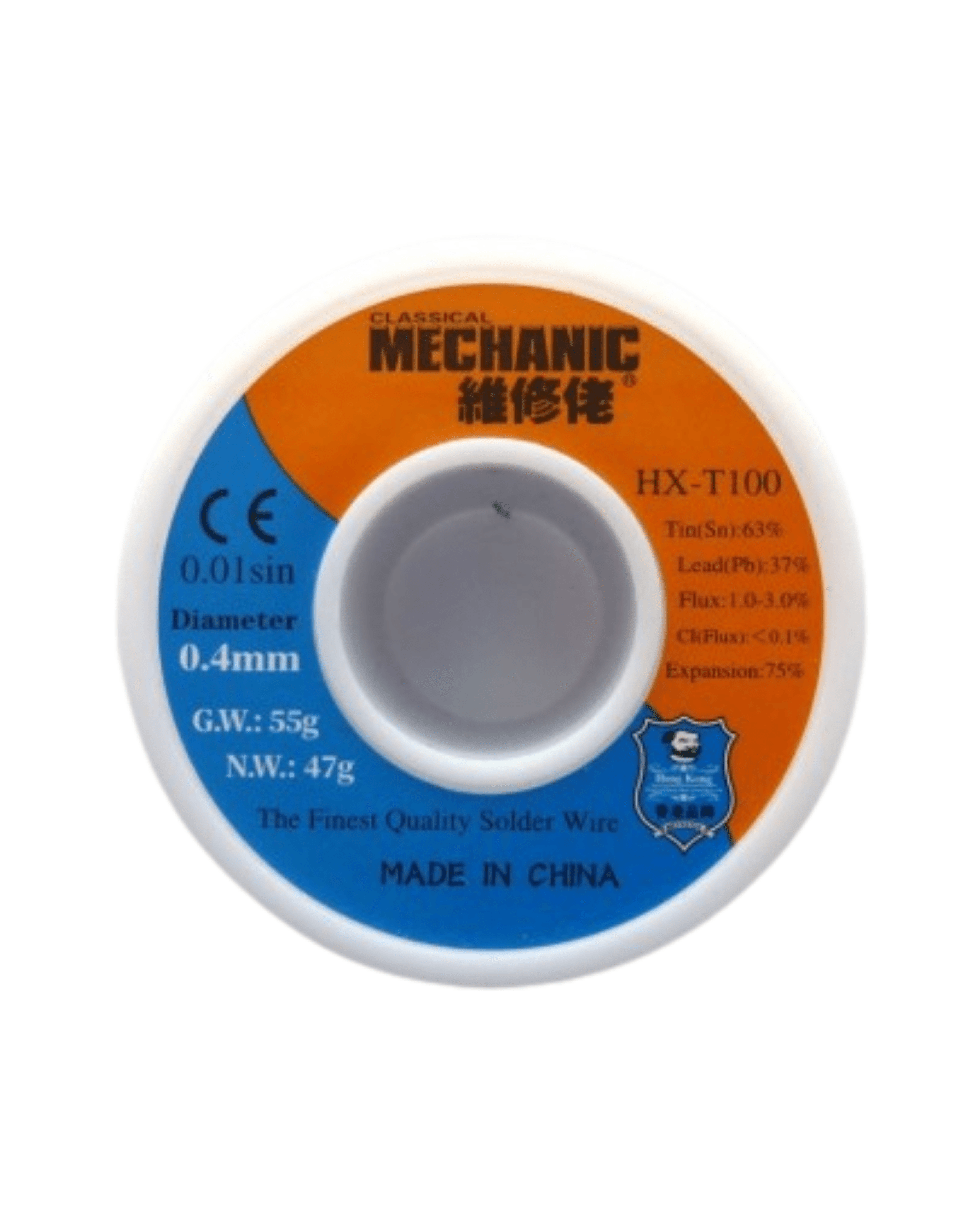 MC HX T100 (0.4mm) SOLDER WIRE 55GRAM