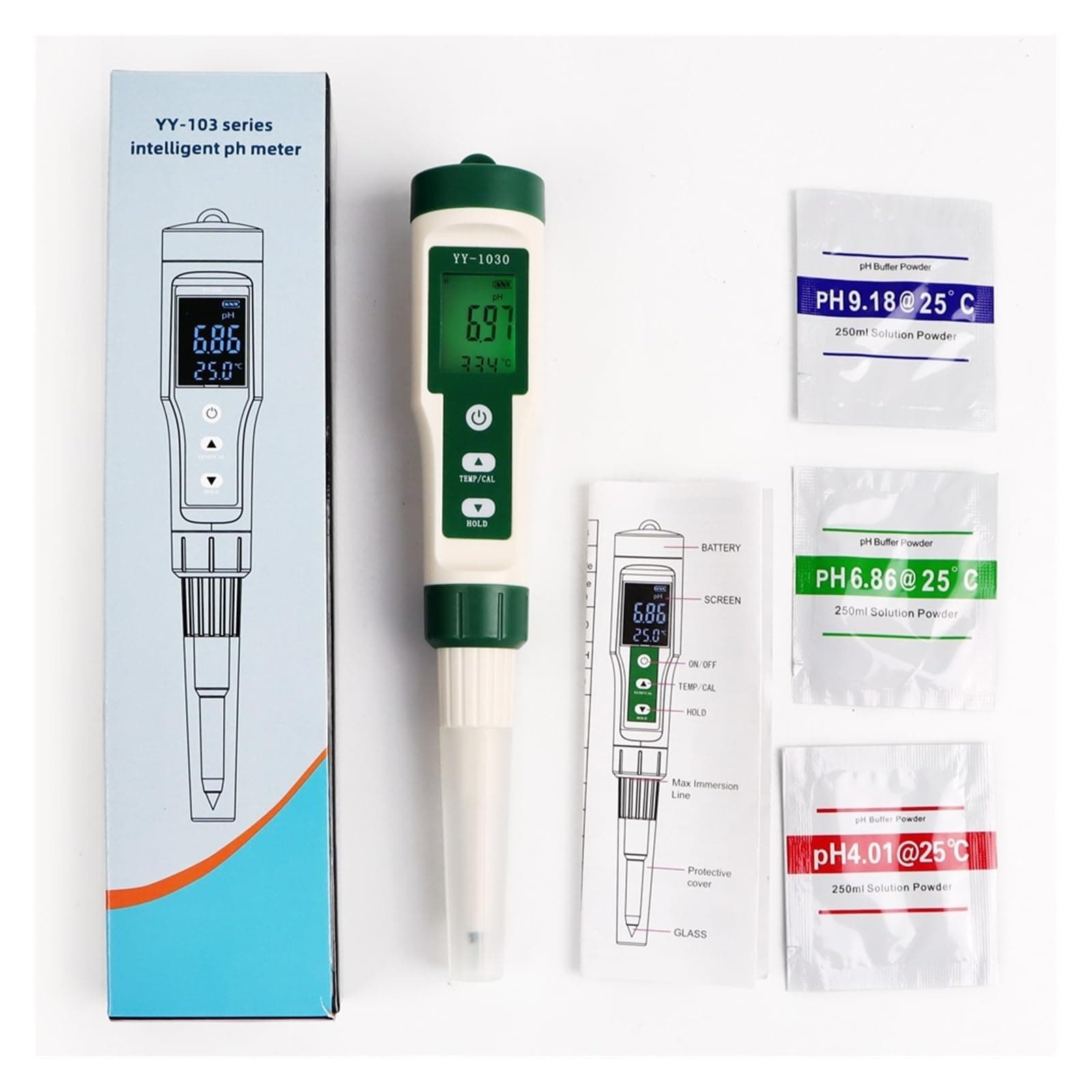 (14) YY-1030 FOOD PH TESTER