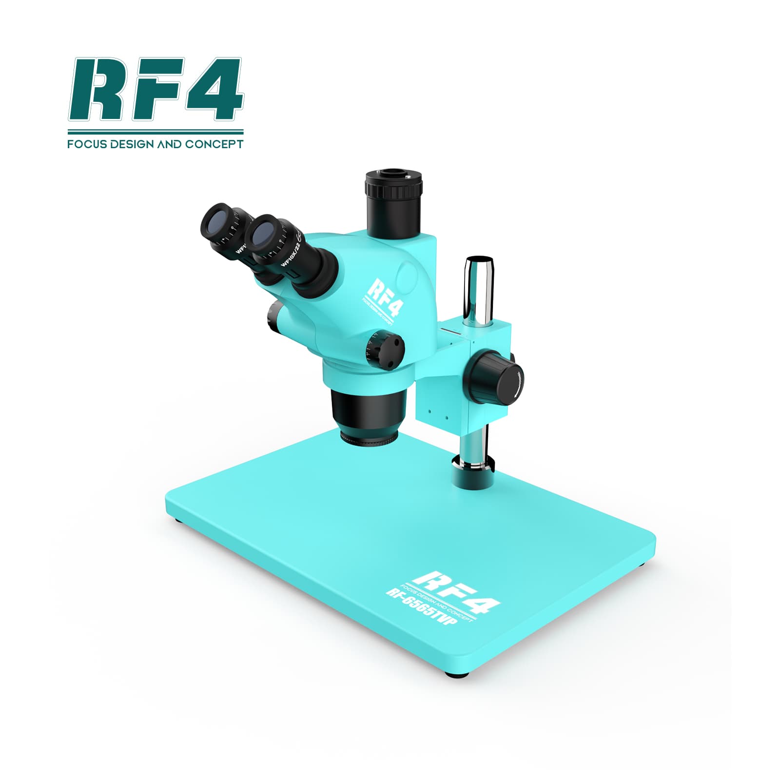 RF 6565TVP TRINOCULAR STEREO MICROSCOPE