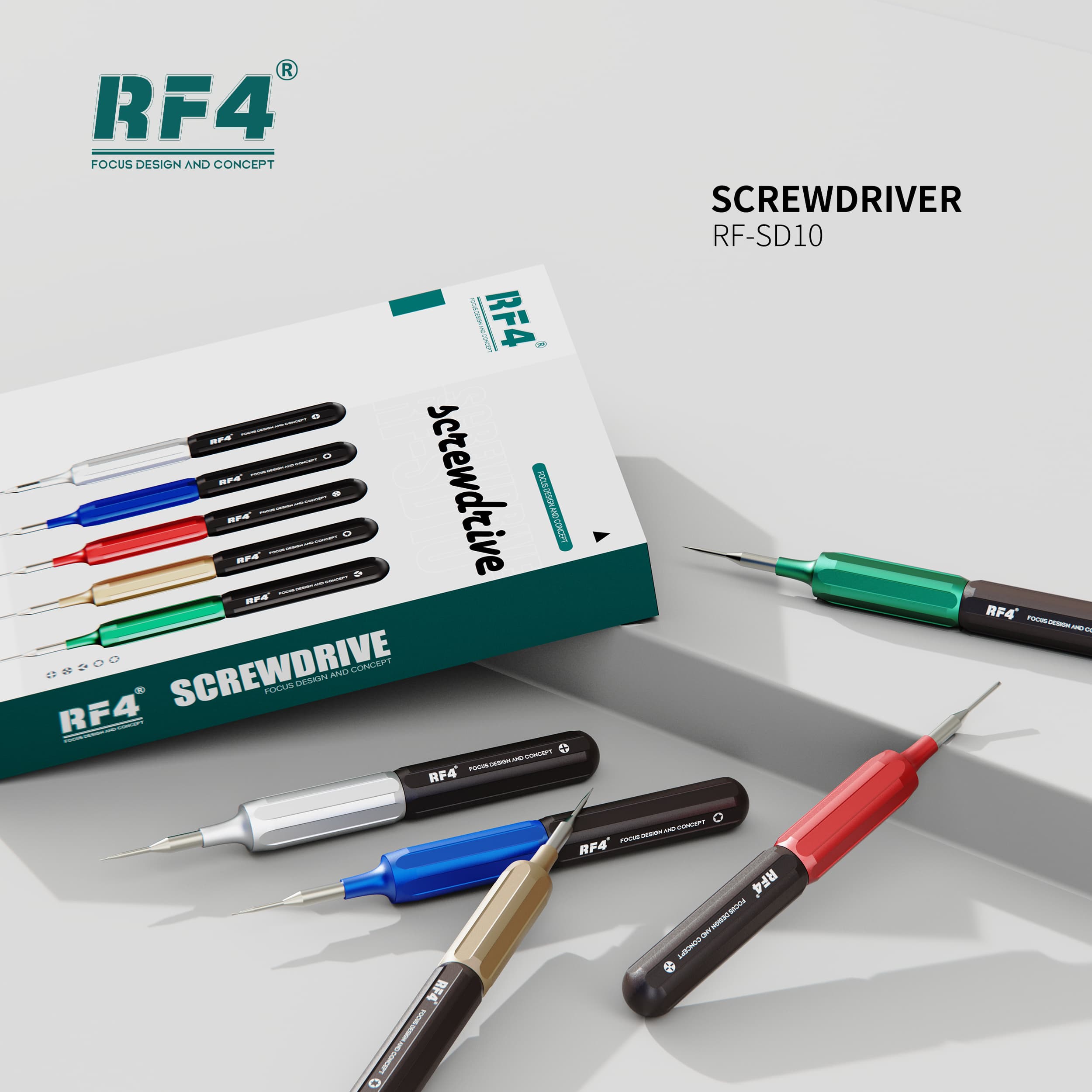 RF SD10 5 in 1 SCREWDRIVER SET